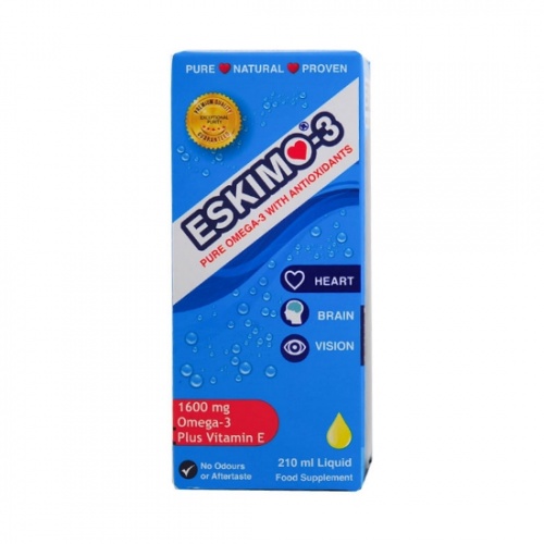 Eskimo 3 Omega 3 with Vitamin E Liquid